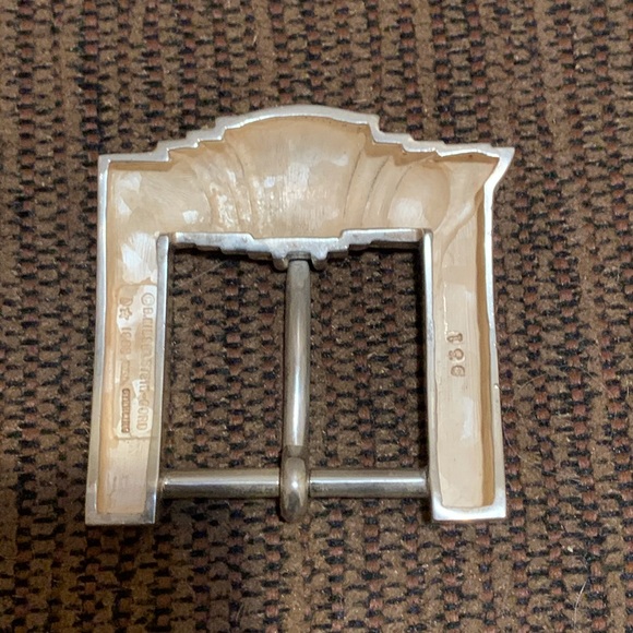 Kieselstein-Cord sterling silver belt buckle - Picture 2 of 8